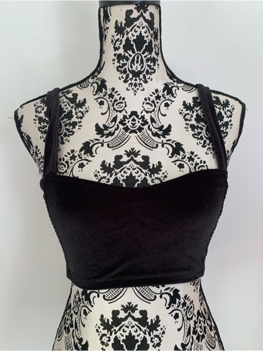 Brandy Melville Velvet Cage Bralett